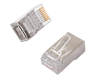 Spacetronik Wtyk sieciowy RJ45 CAT 6 FTP 100 szt - 1265974 - zdjęcie 2